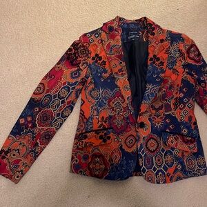 Dress blazer. Multicolored size 10.